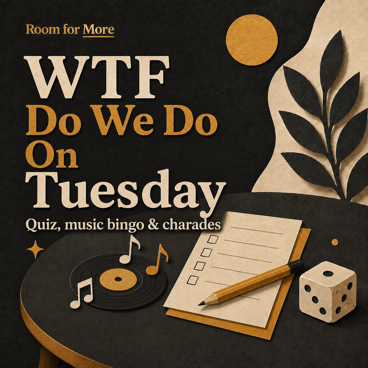 WTF Do We Do On Tuesday at Trall, event image