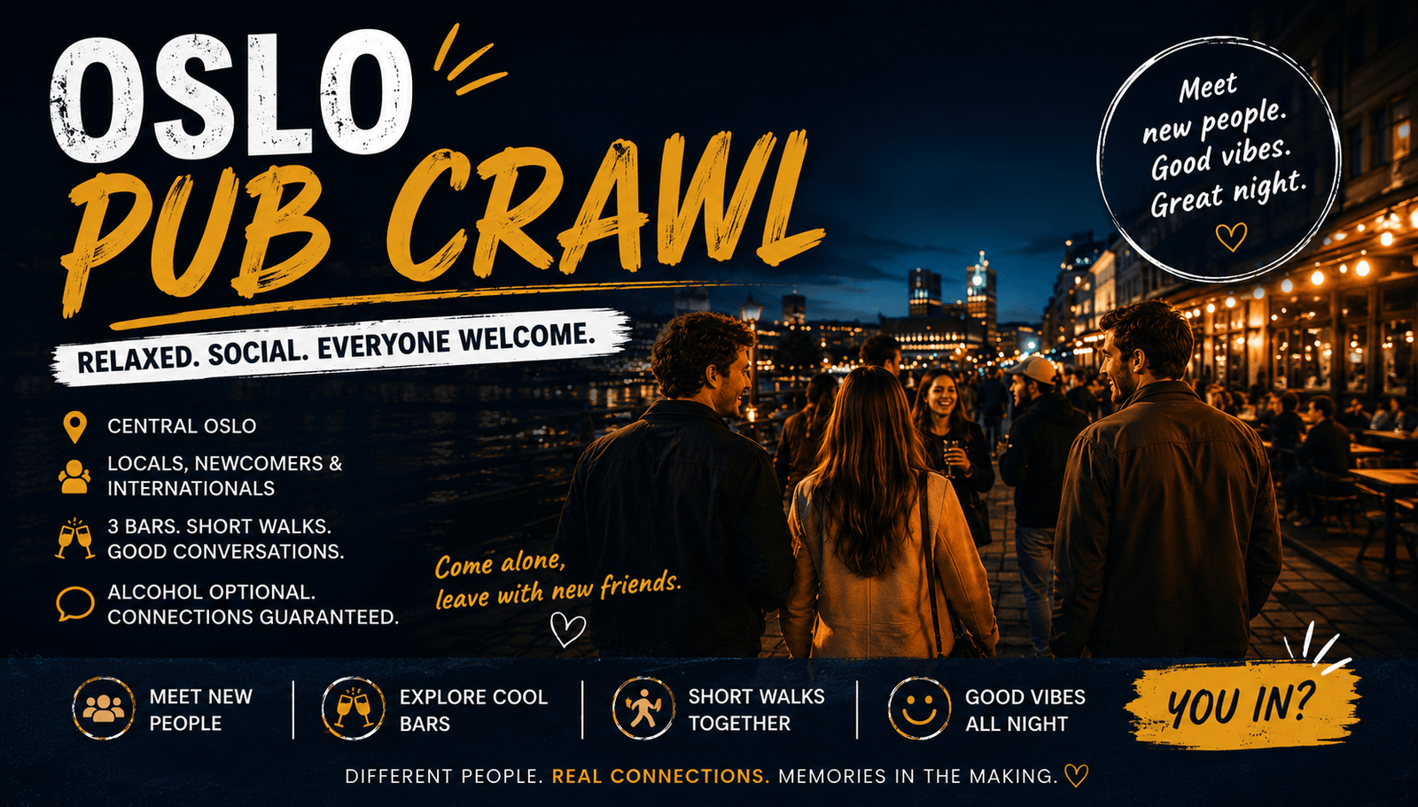 Oslo pub crawl (every Friday) cover
